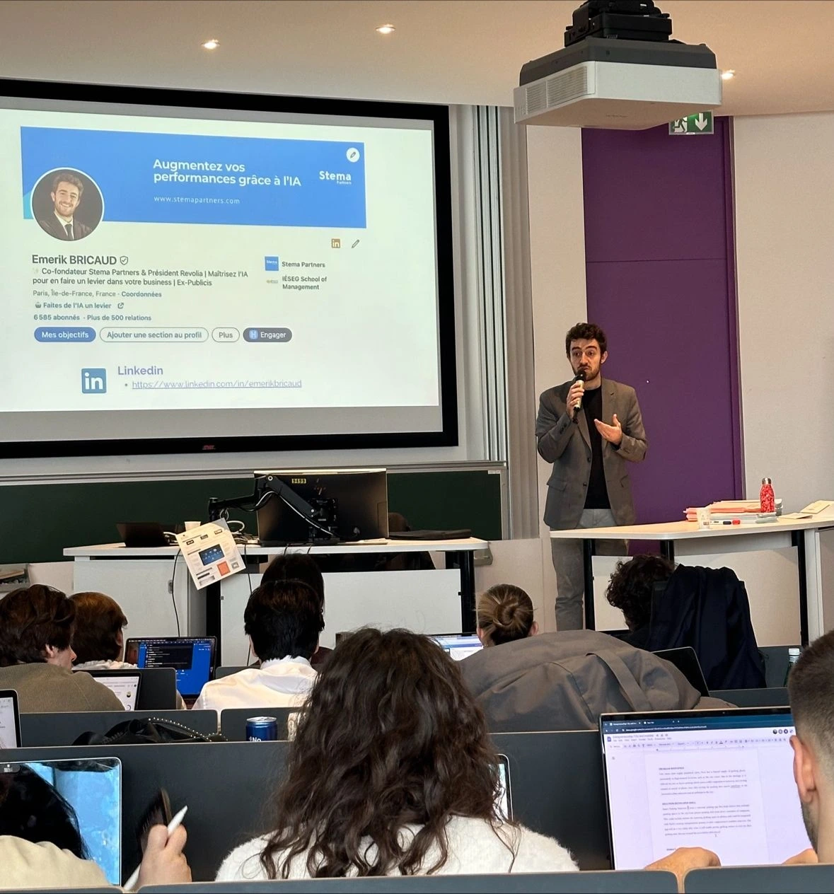 Emerik Bricaud, fondateur de Revolia